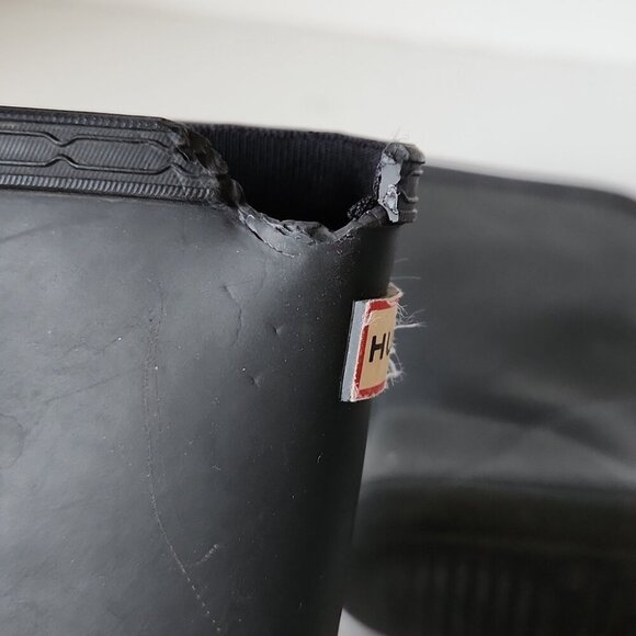 HUNTER | Kids First Classic Rain Boots black Sz 12 - Picture 5 of 5